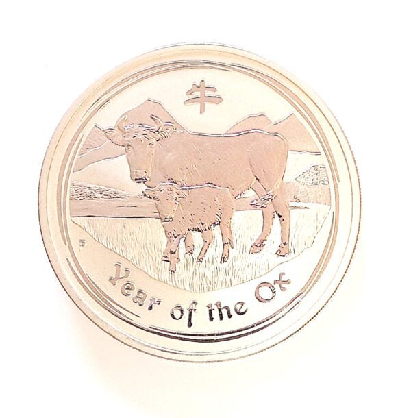 2009 Australian $8 Year Of The Ox. 5oz